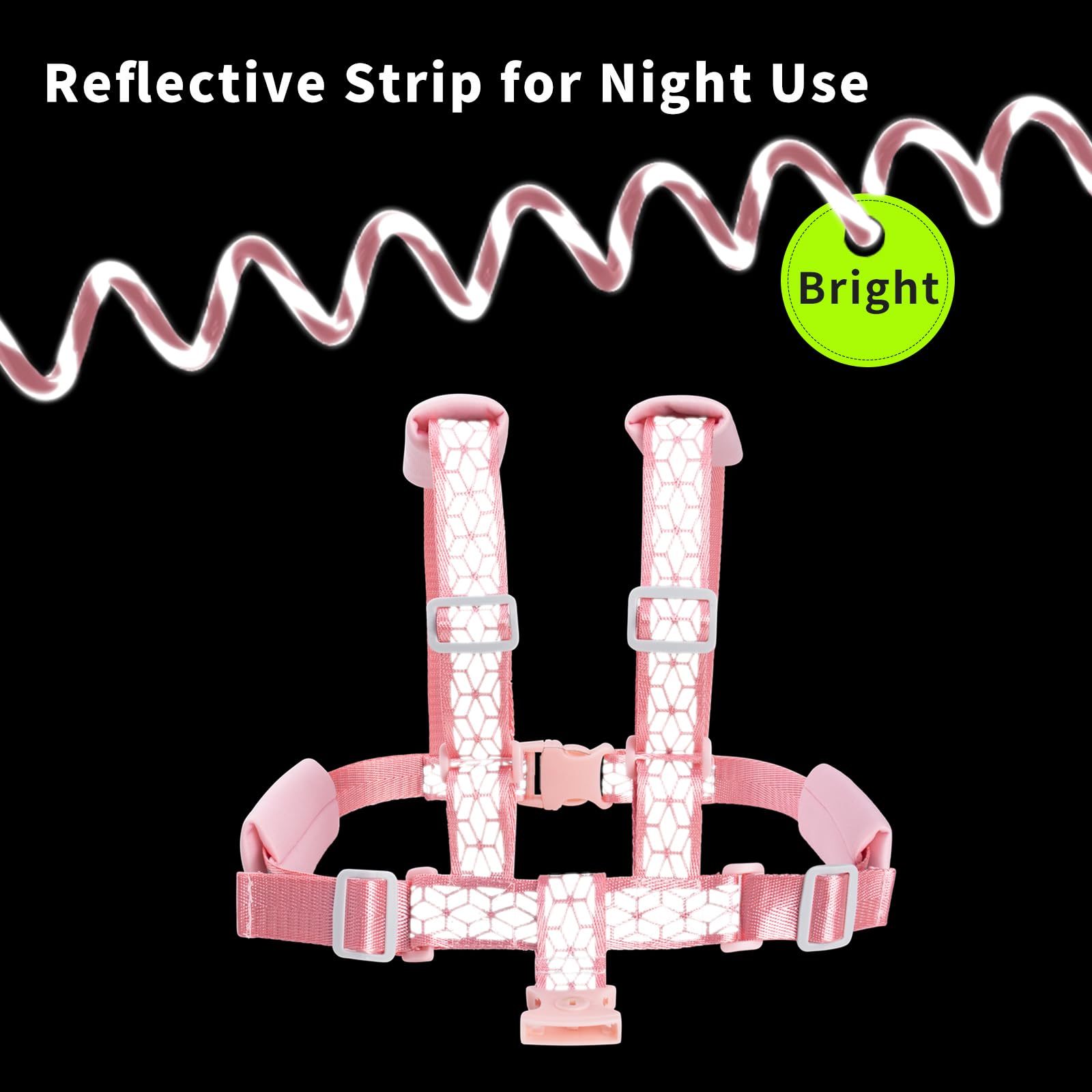 bearcouple 360-degree Rotating Clasp reduces tangling during play