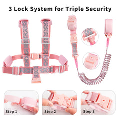 bearcouple Key-lock Safety Mechanism prevents accidental openings while kids explore