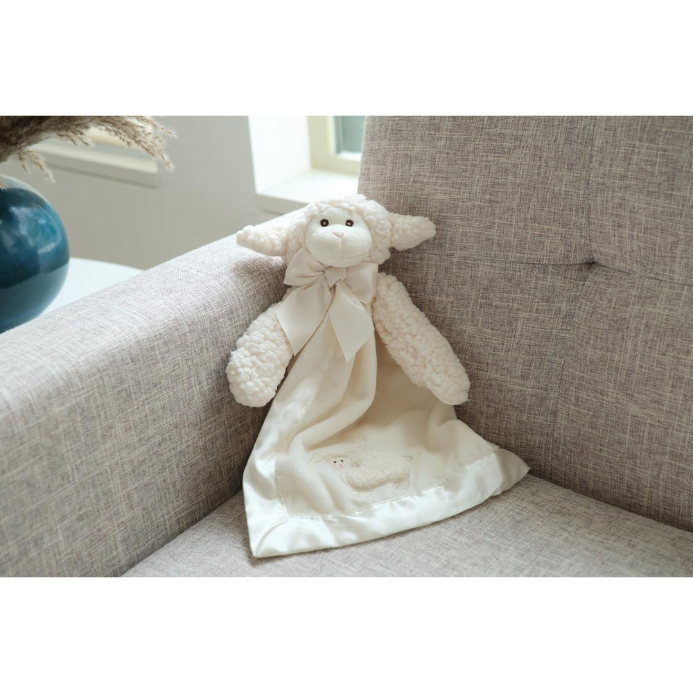Bearington Baby Lamby Snuggler nap-time support and comfort