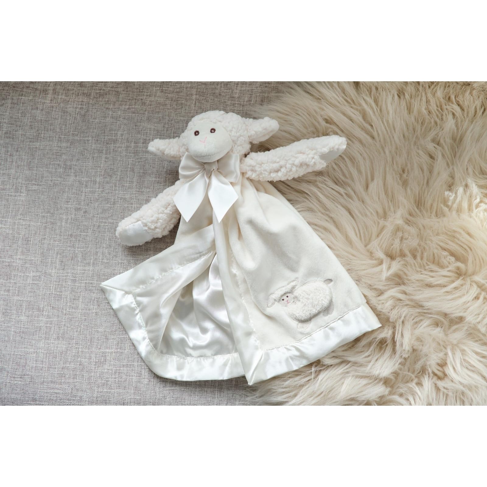 Bearington Baby Lamby Snuggler stroller-ride on-the-go comfort