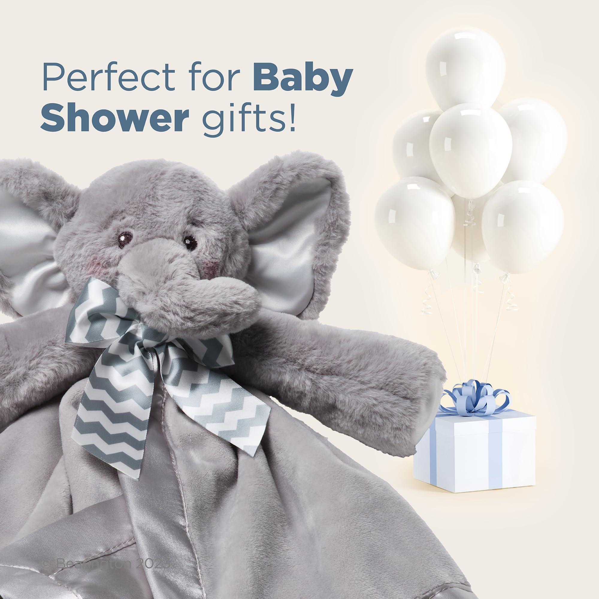Lightweight and portable lovey for car trips and stroller rides.