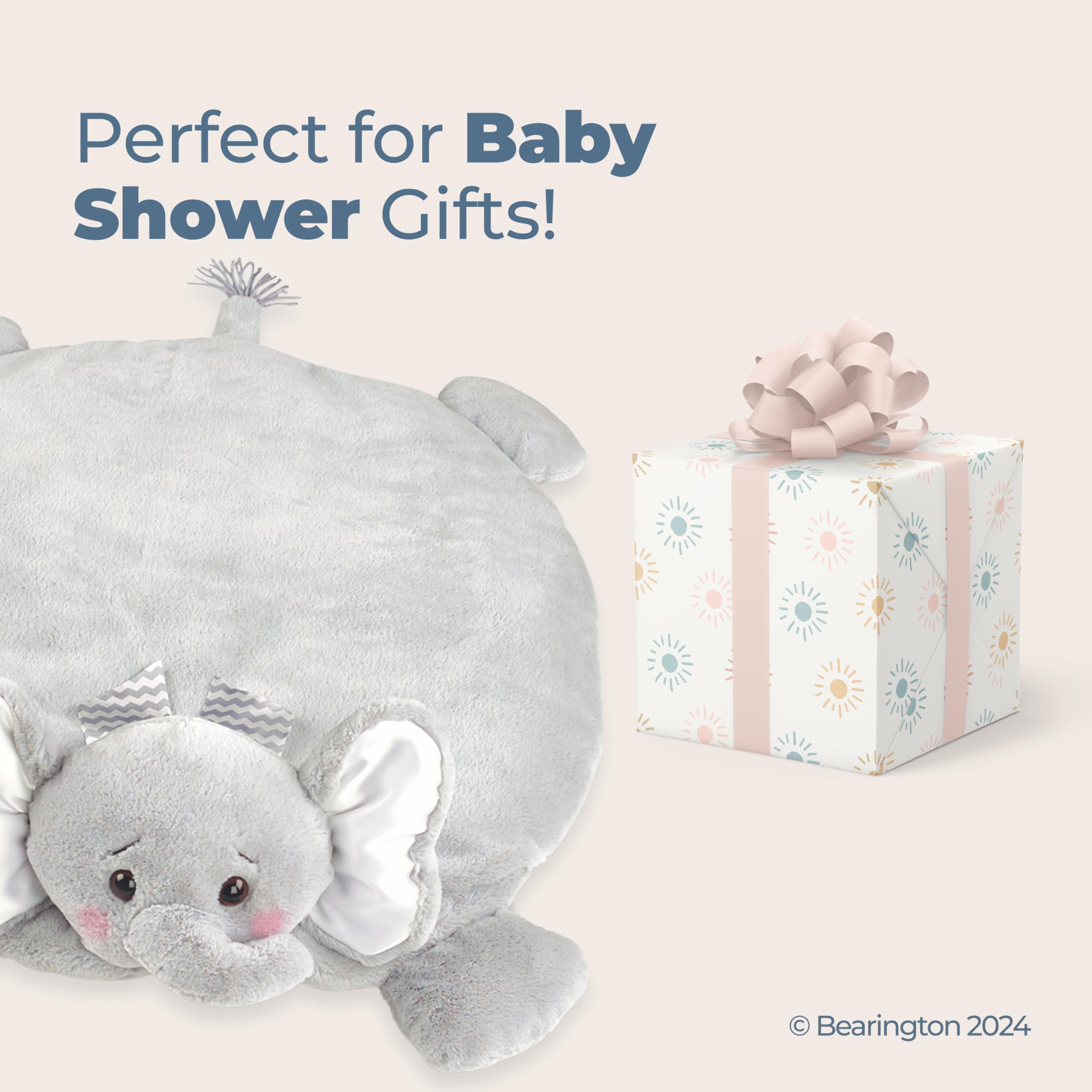 Bearington Baby Lil’Spout elephant nursery decor adds whimsy and comfort to routines
