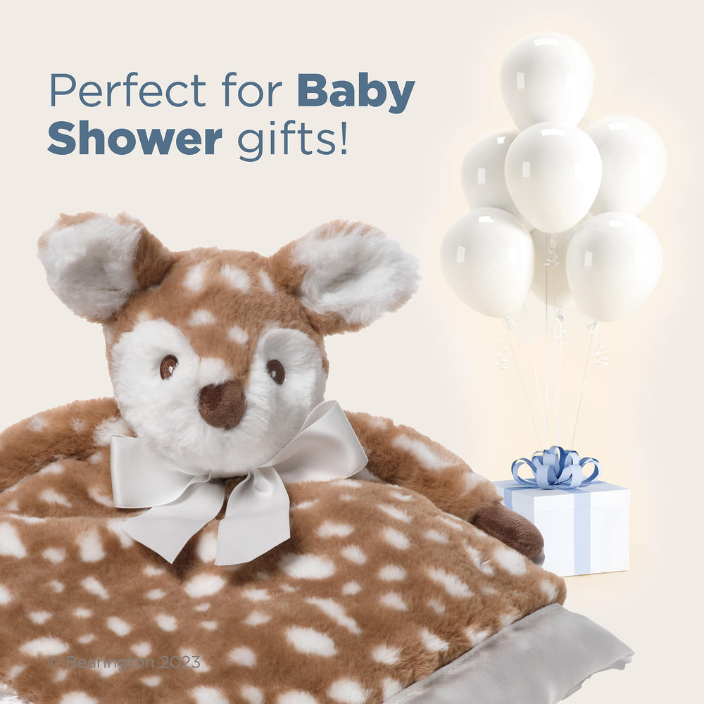 15-inch Bearington Lil’ Willow Snuggler fits little hands for nap time.