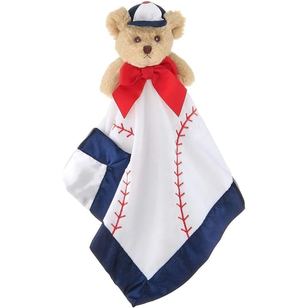 Bearington baseball lovey ideal for stroller rides and naps.