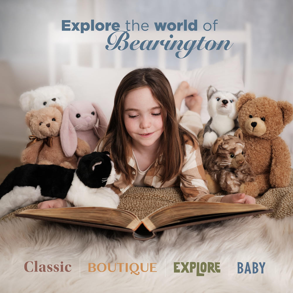 Bearington Gift-ready Owl Lovey; perfect for baby showers and milestones.