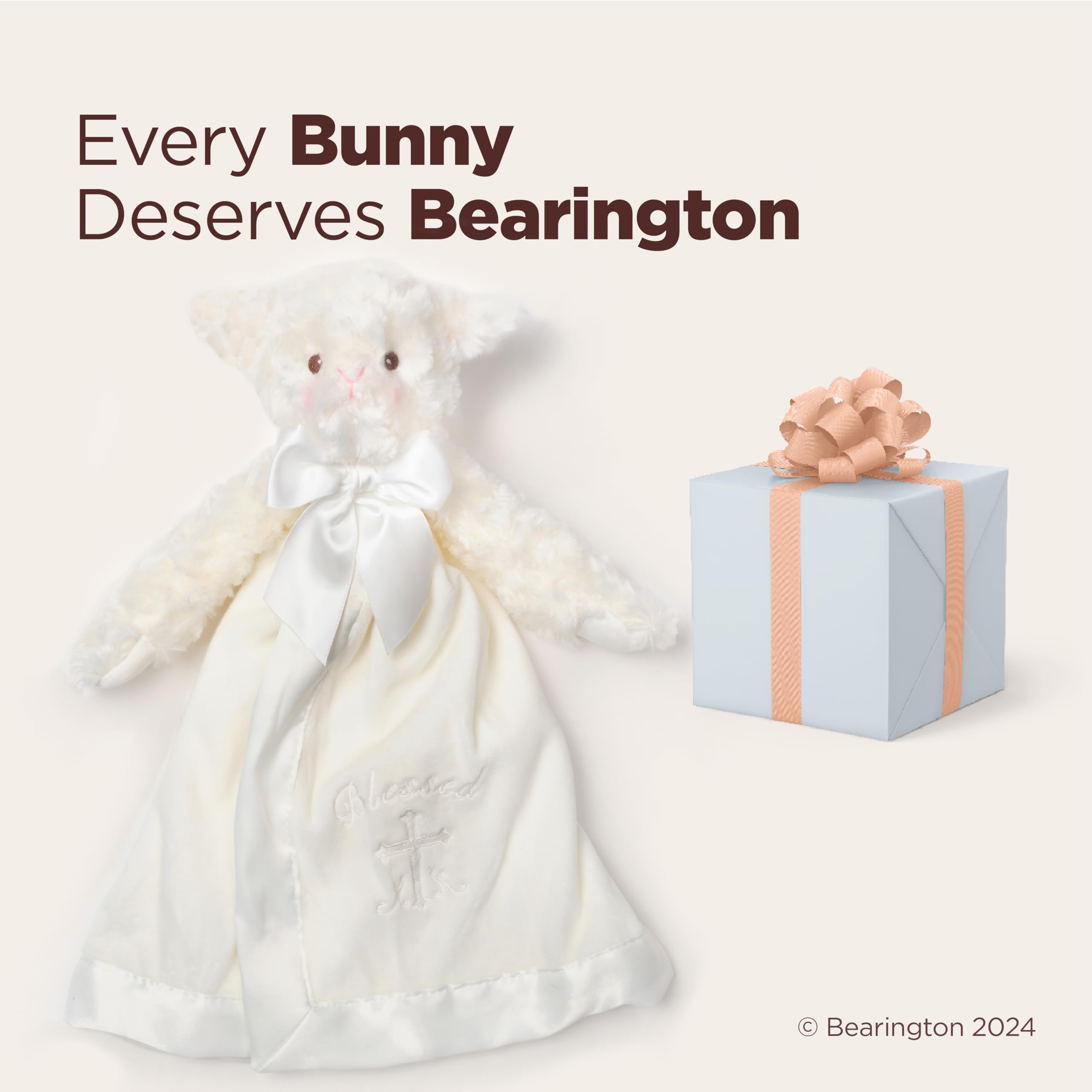 Bearington Lamb christening gift-ready design for family celebrations