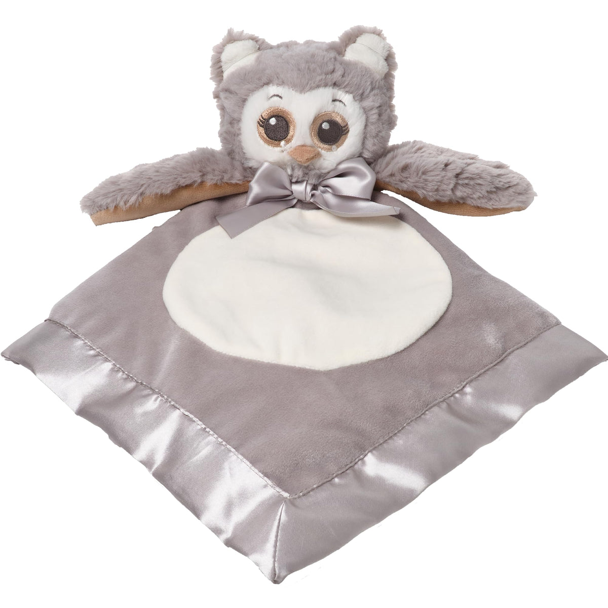 Bearington Lil' Owlie Owl Lovey: soft 15-inch plush for cozy baby cuddles.