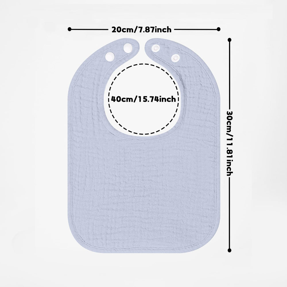 Bearmoss gift-ready bib set ideal for baby showers.