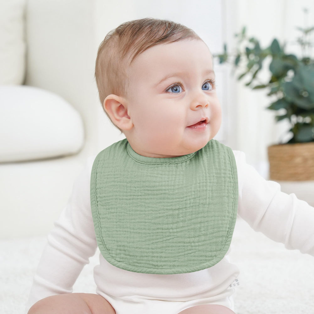 Bearmoss machine washable bibs for easy care on busy days