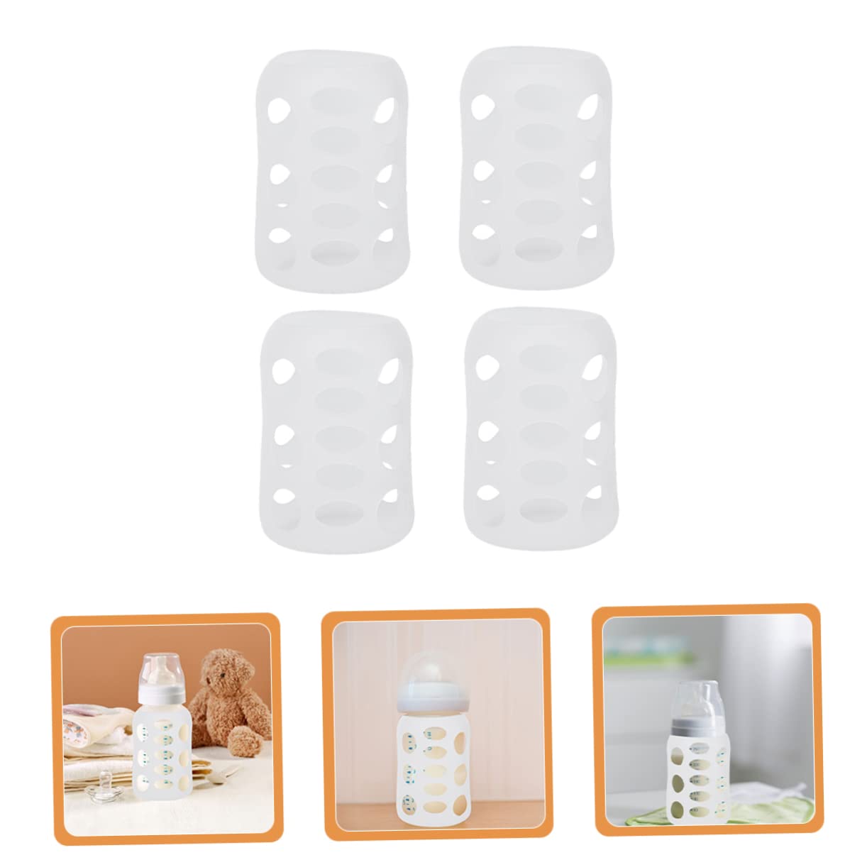 Beatifufu 4pc bottle sleeve set provides durable protection for multiple bottles