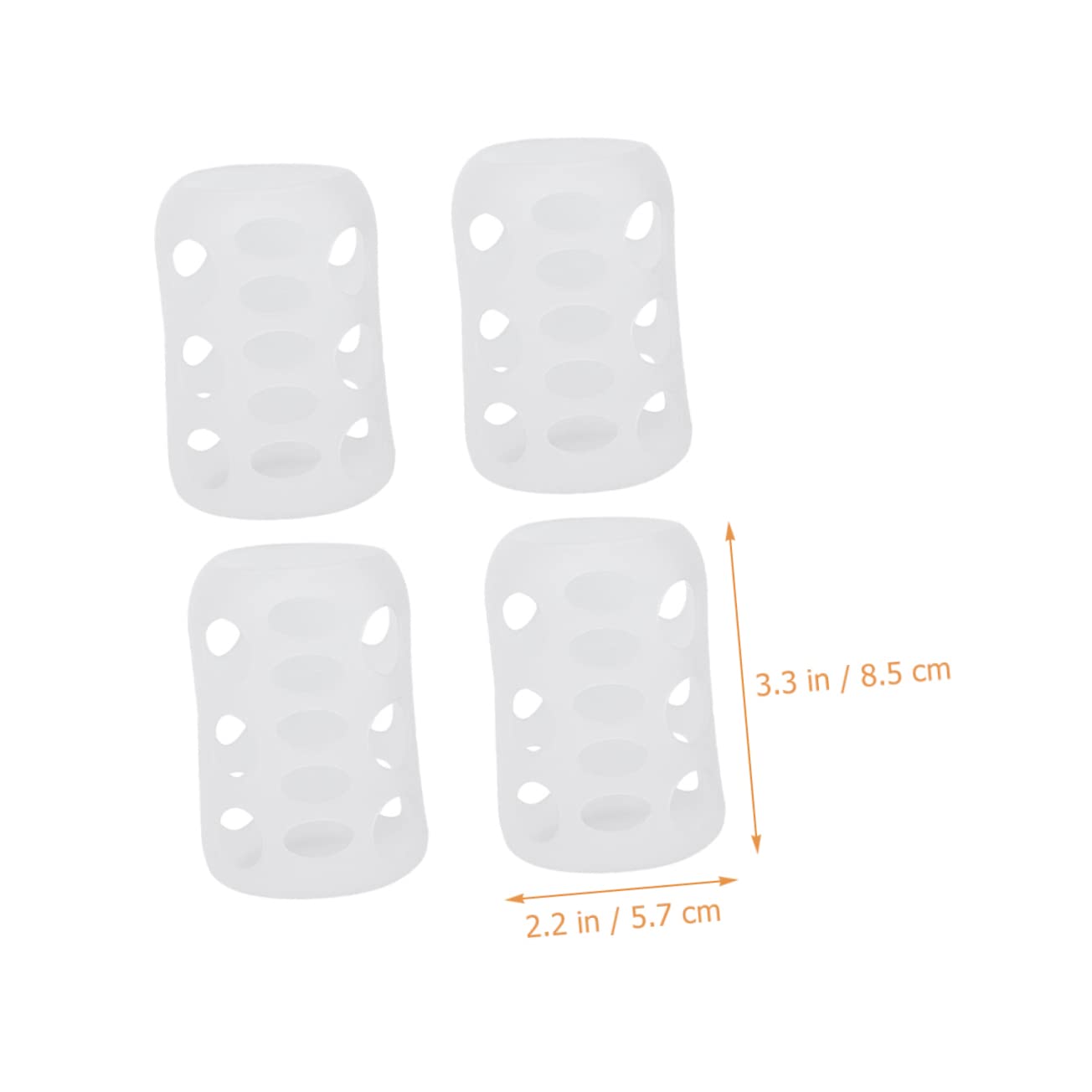 Beatifufu baby bottle cover guards glass bottles against drops and bumps