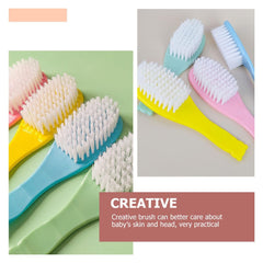 Beatifufu newborn care compact brush ideal for travel.