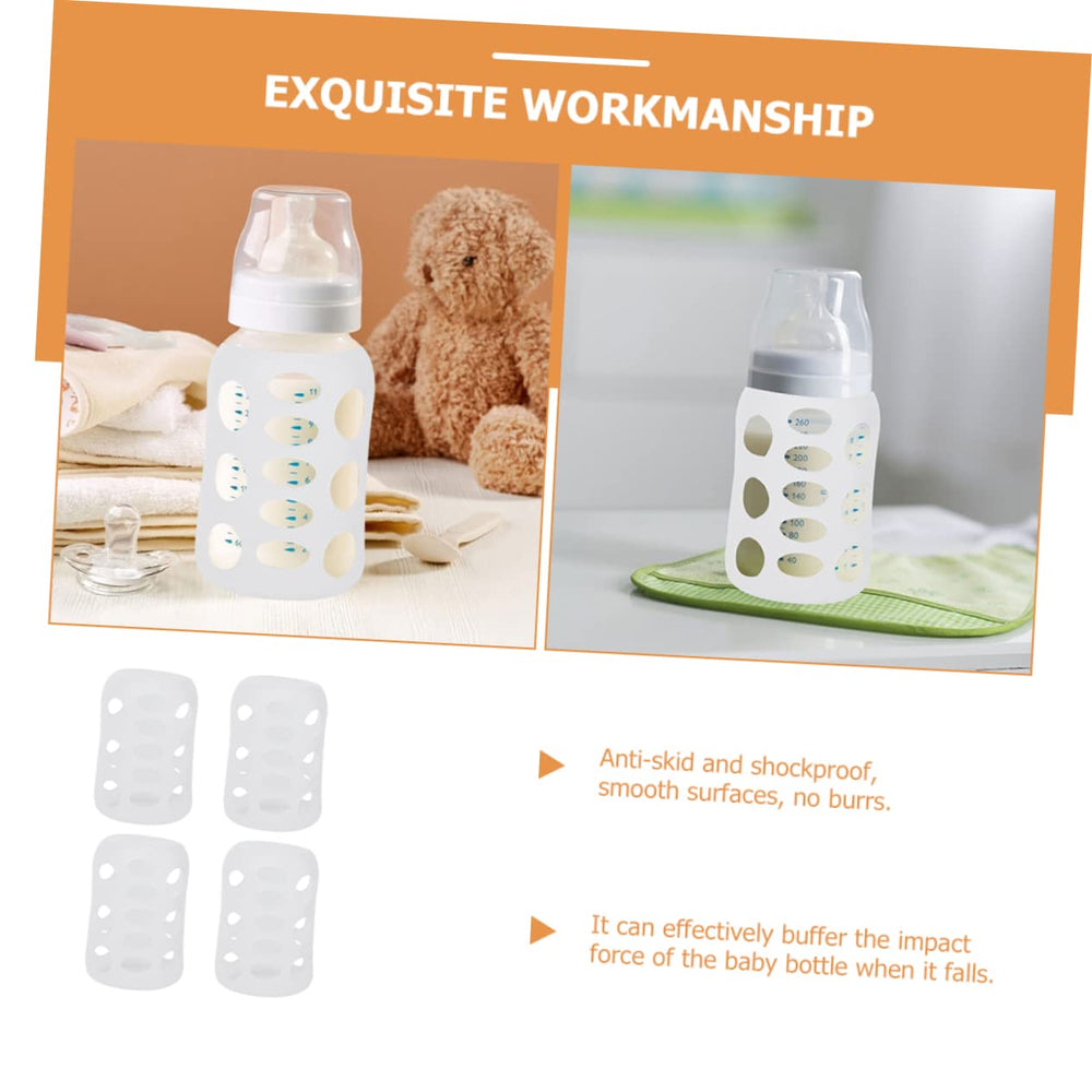 Beatifufu nursery bottle sleeve simplifies on-the-go feeding with a secure grip
