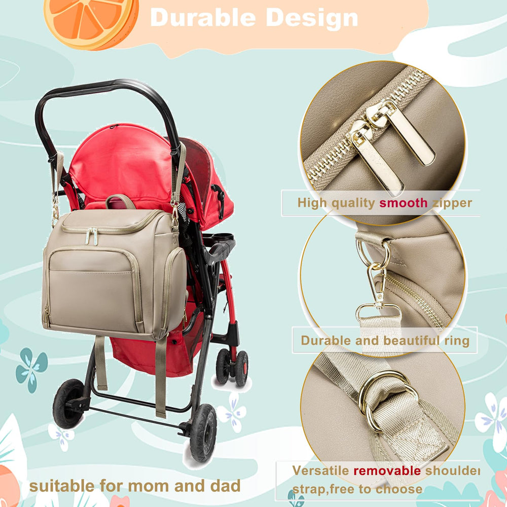 Beaulyn bag organizes essentials with multiple compartments for easy access.