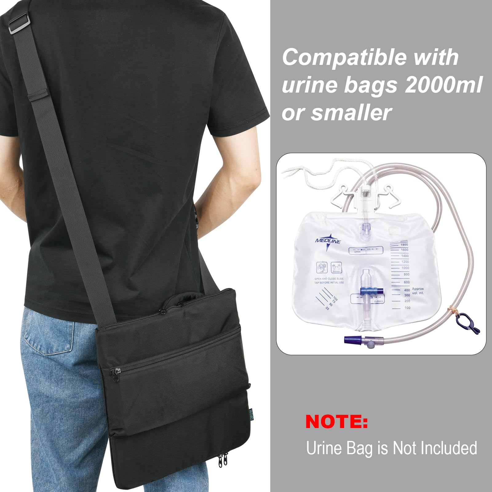 Beautyflier privacy-concealment design hides bag and tubing in public.