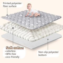 Beavtaens play mat laid out for versatile indoor or outdoor use