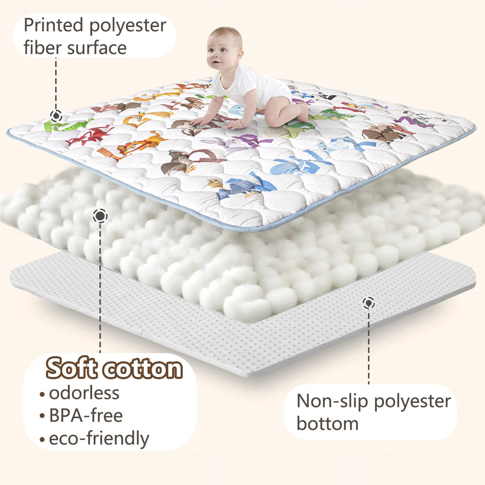 Beavtaens baby play mat ready-for-travel for versatile play.