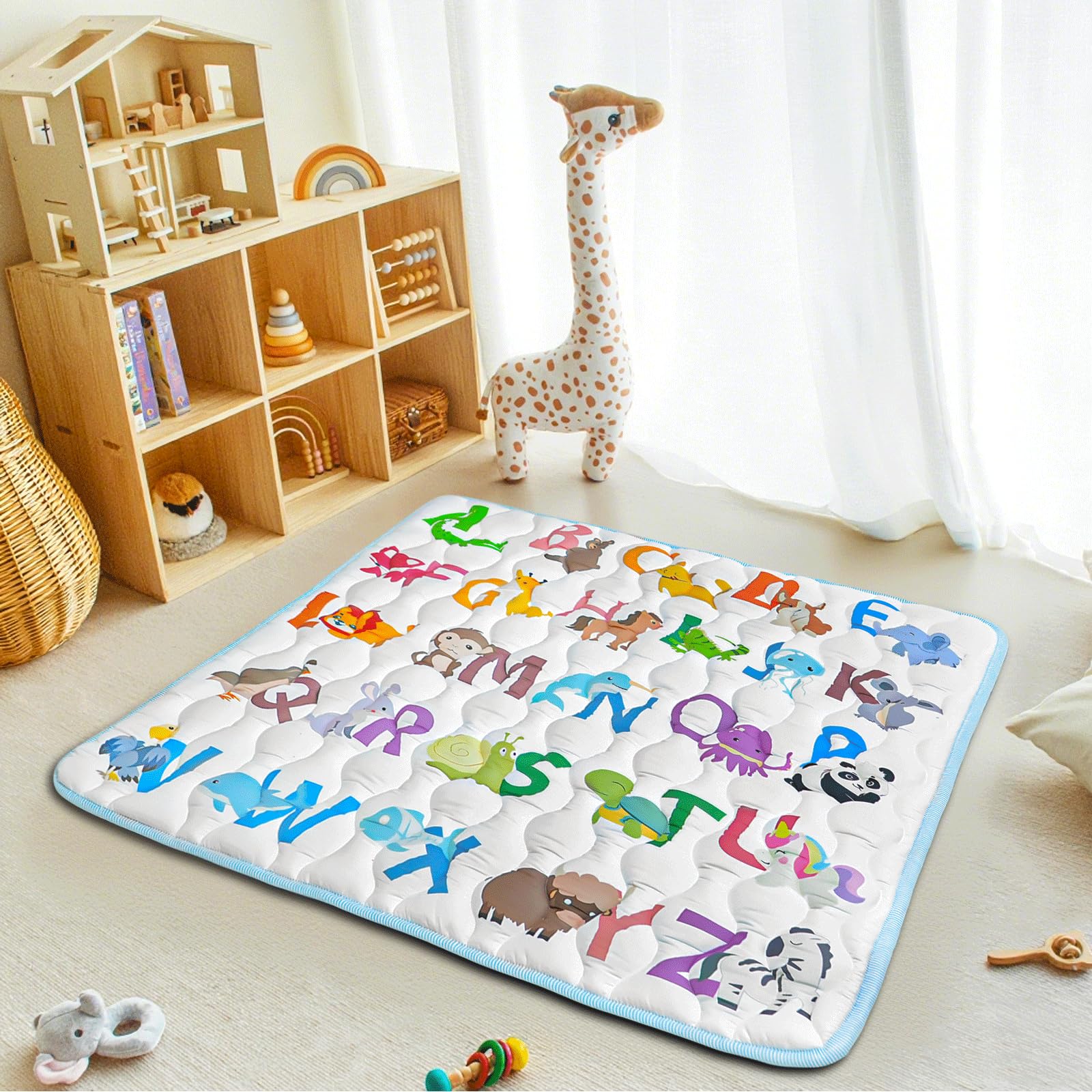 Beavtaens baby play mat vacuum-packed packaging ensures safe shipping.
