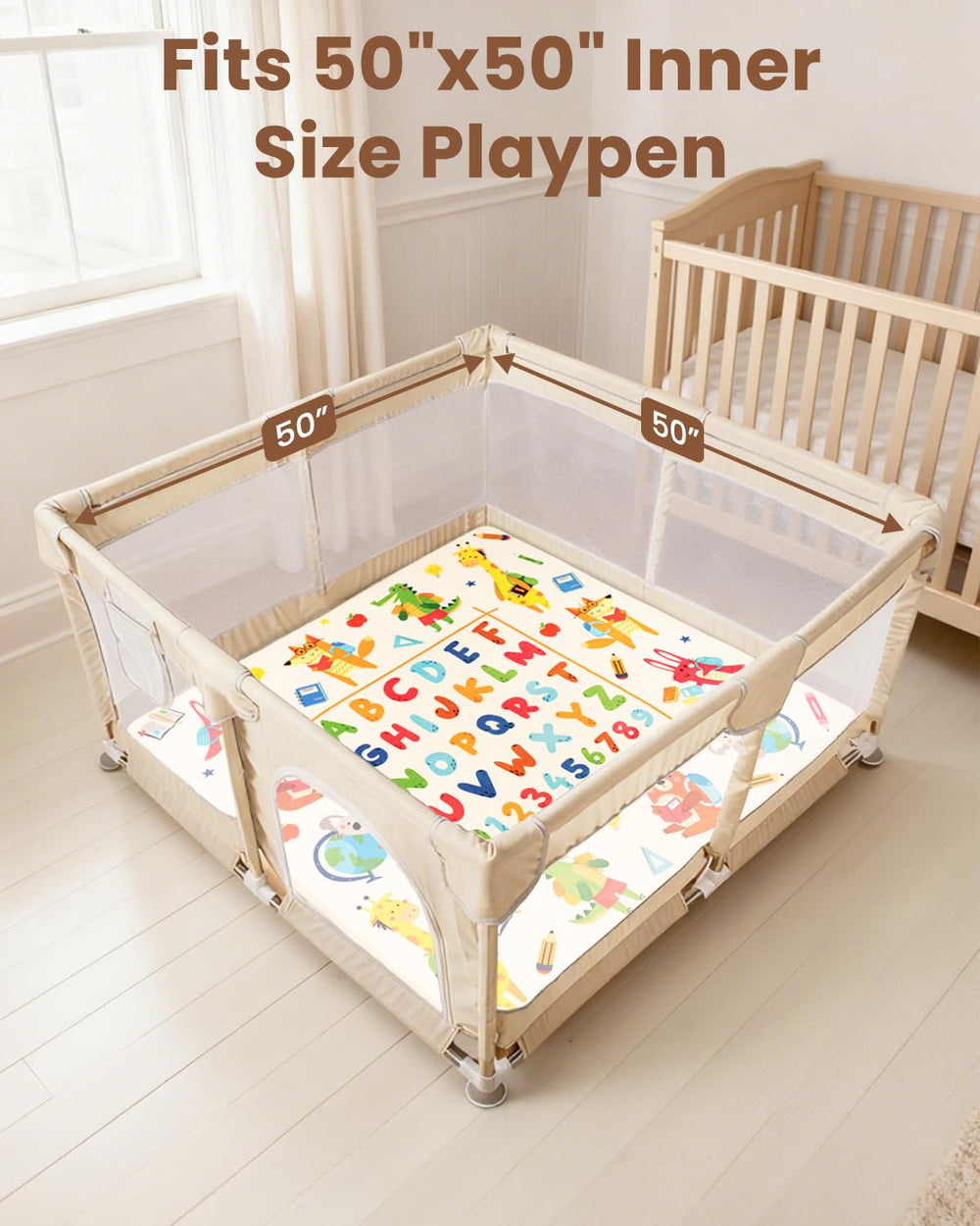 Beavtaens elastic storage strap helps keep the mat compact when not in use.