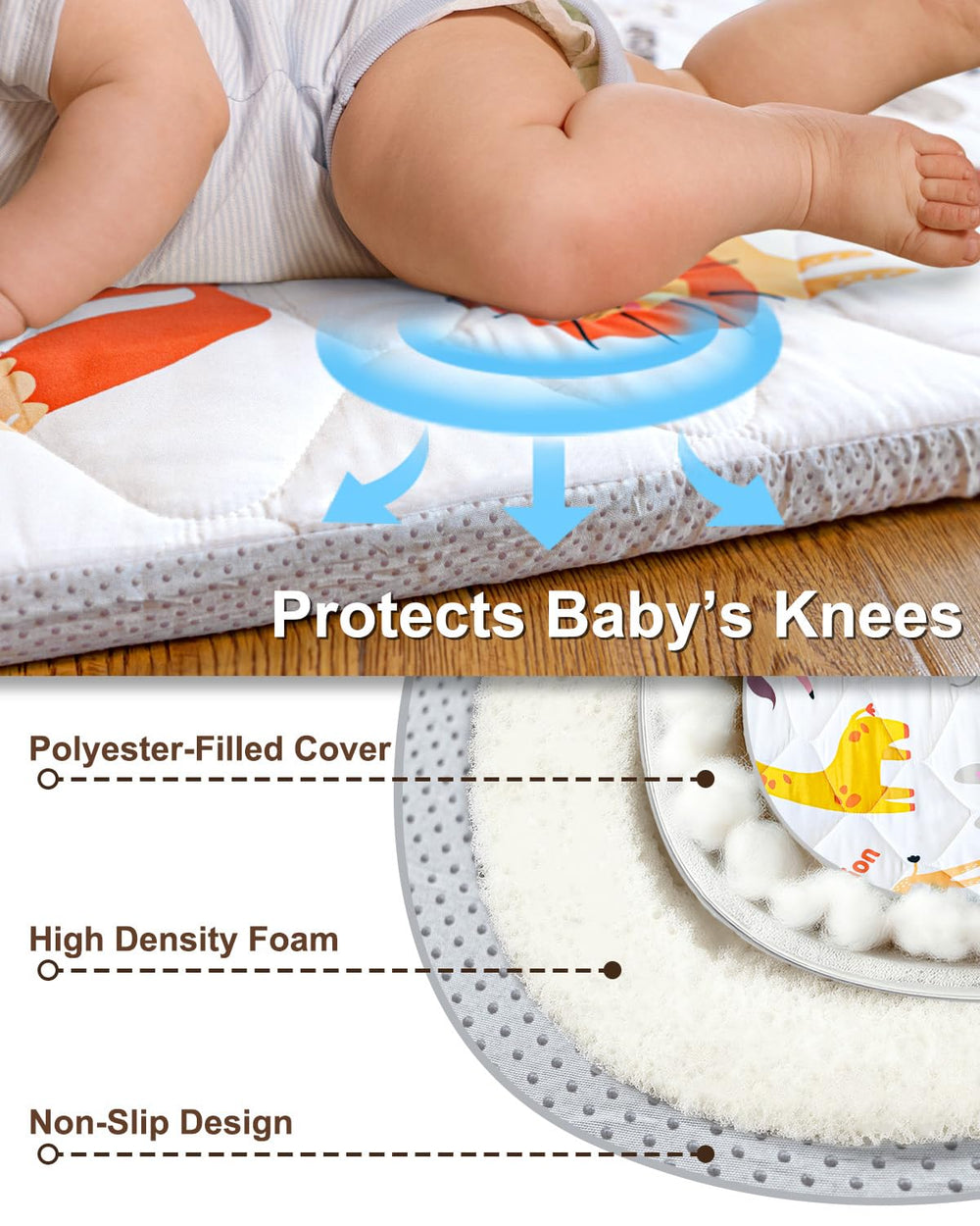 Beavtaens mat suitable for indoor and outdoor play