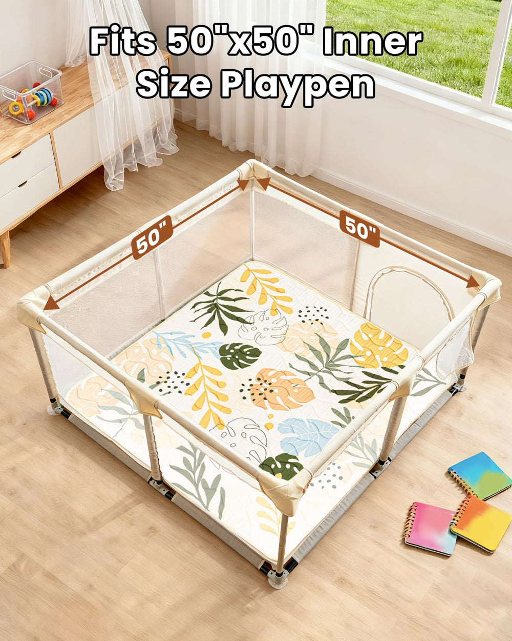 Beavtaens Leaf easy cleaning option helps maintain a tidy play area