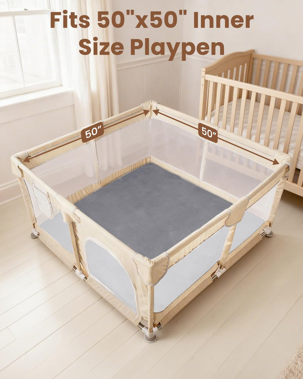 Beavtaens memory foam core provides cushioned support during play.