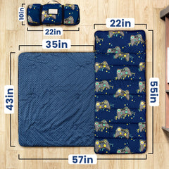 Beavtaens nap mat name tag helps prevent mix-ups during school time