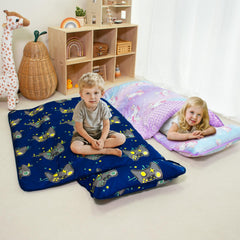 Beavtaens nap mat rolled for easy transport and storage