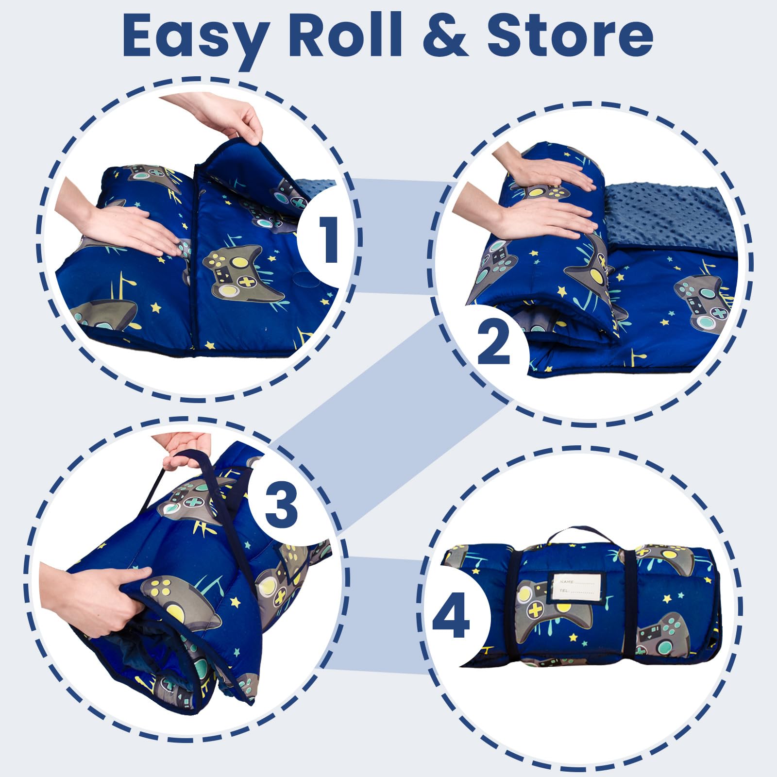Beavtaens nap mat is ideal for daycare and travel use