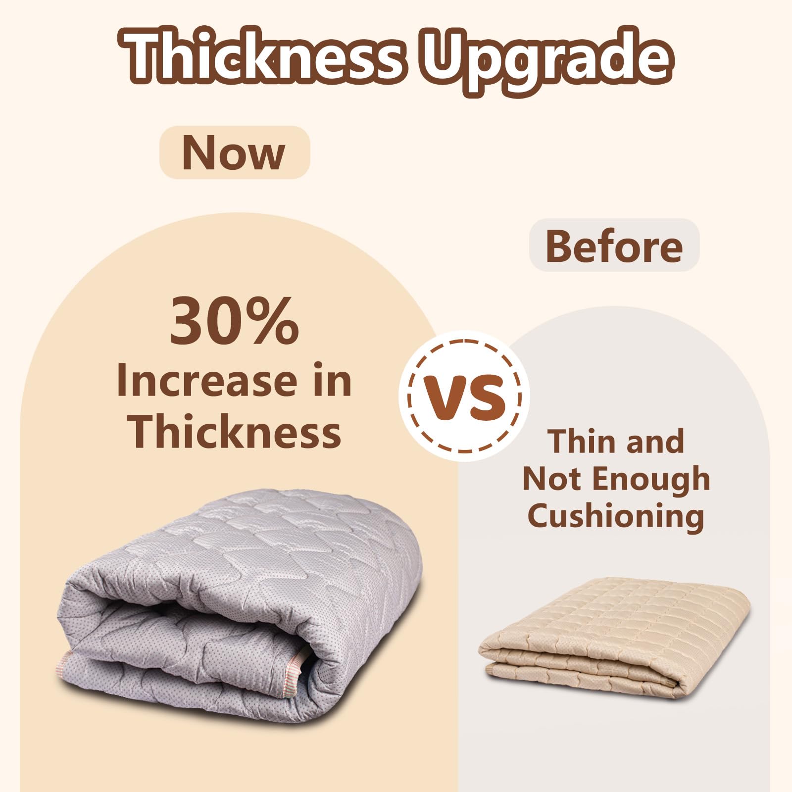 Beavtaens soft touch surface ensures comfortable tummy time and crawling.