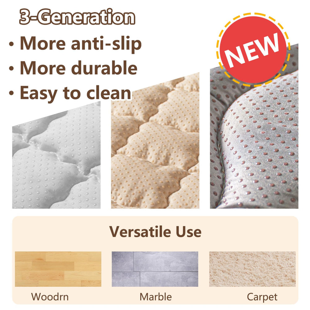 Beavtaens upgraded anti-slip bottom provides stable footing on any floor.