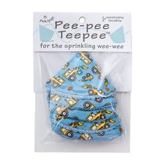 Close-up of absorbent shield from Beba Bean Pee-pee Teepee Digger Blue
