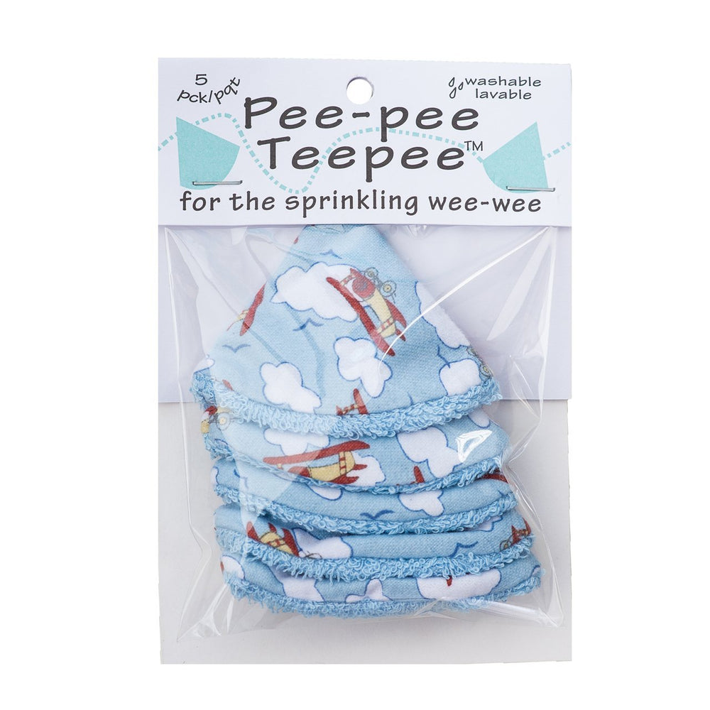 Beba Bean Pee-Pee Teepee five-pack ready for easy diaper changes.