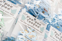 Beba Bean travel-friendly Pee Pee Teepee five-pack with laundry bag.