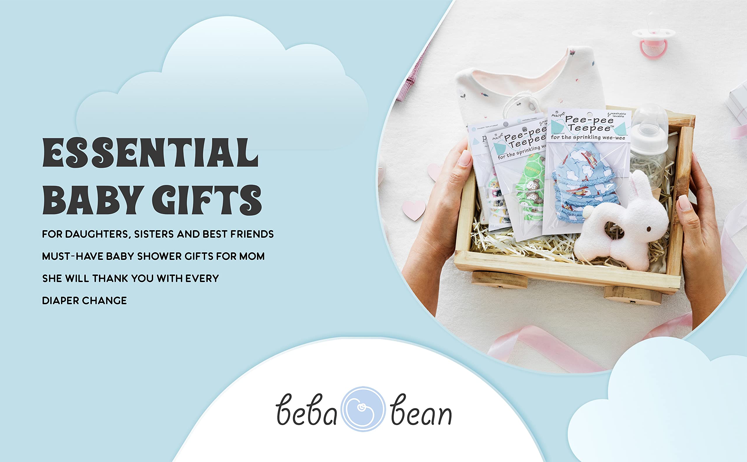Beba Bean gift idea at baby showers.