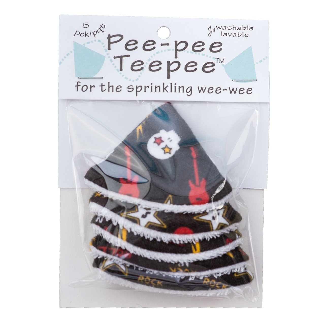 Beba Bean Pee Pee Teepee shields ready for diaper changes