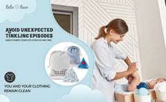 Beba Bean washable reusable pee shields in packaging