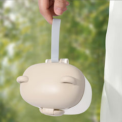Bebamour airtight lid ensures freshness and spill prevention.