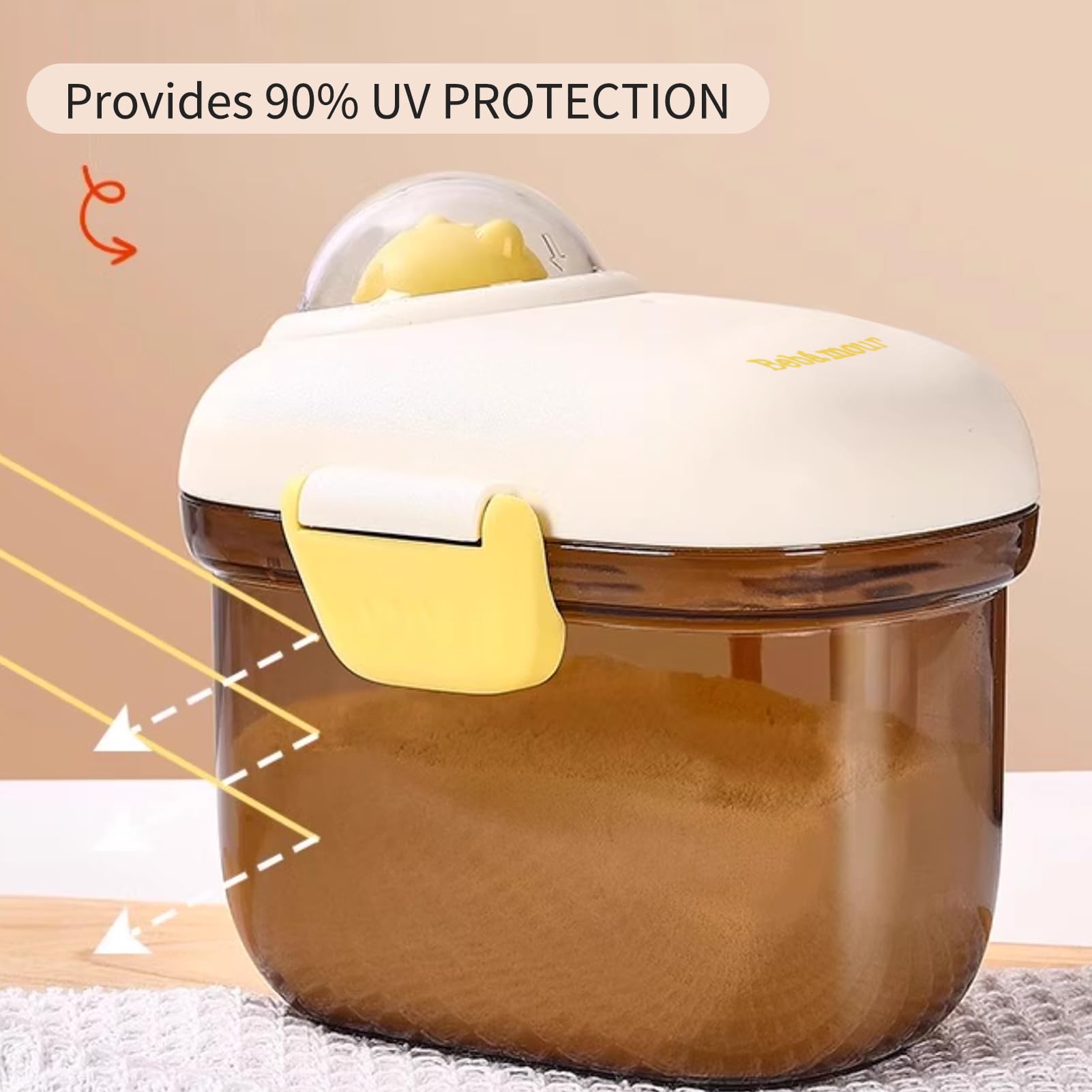 Bebamour double-layer silicone ring provides airtight seal