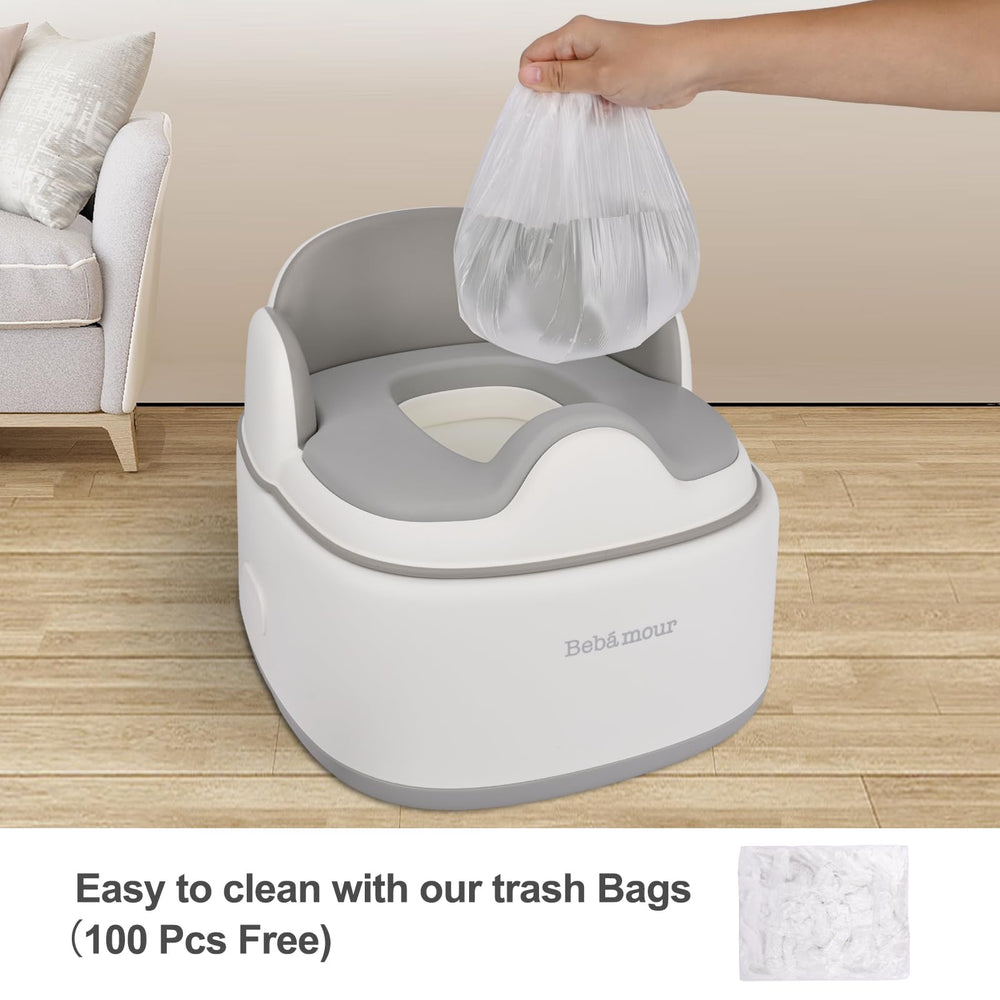 Bebamour anti-slip base keeps stability during busy bathroom moments.