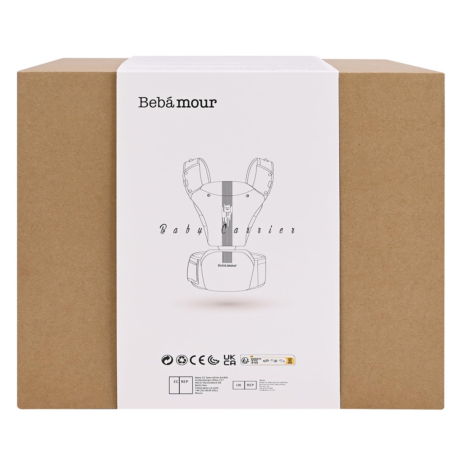 Bebamour gift box includes everything you need for gifting and setup.