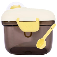 Bebamour baby formula dispenser with coffee lid for on-the-go freshness