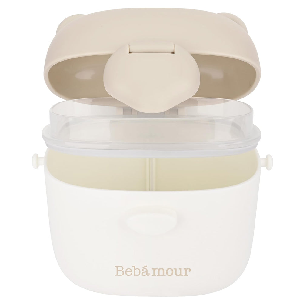 Bebamour Coffee Cow snack box BPA free material ensures safe reuse