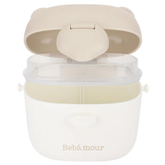 Bebamour Coffee Cow snack box BPA free material ensures safe reuse