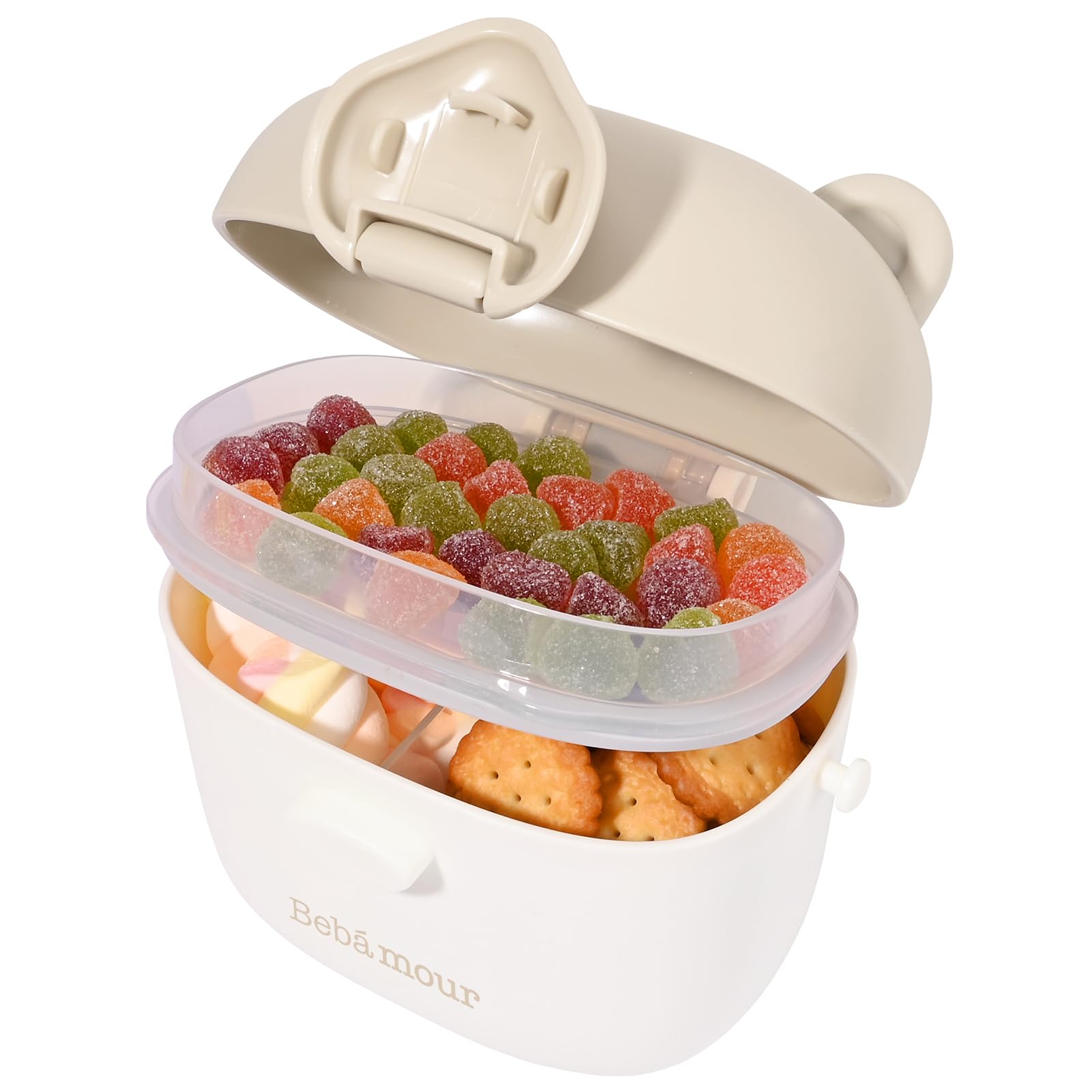 Bebamour Coffee Cow snack box kid friendly lunchpack for school