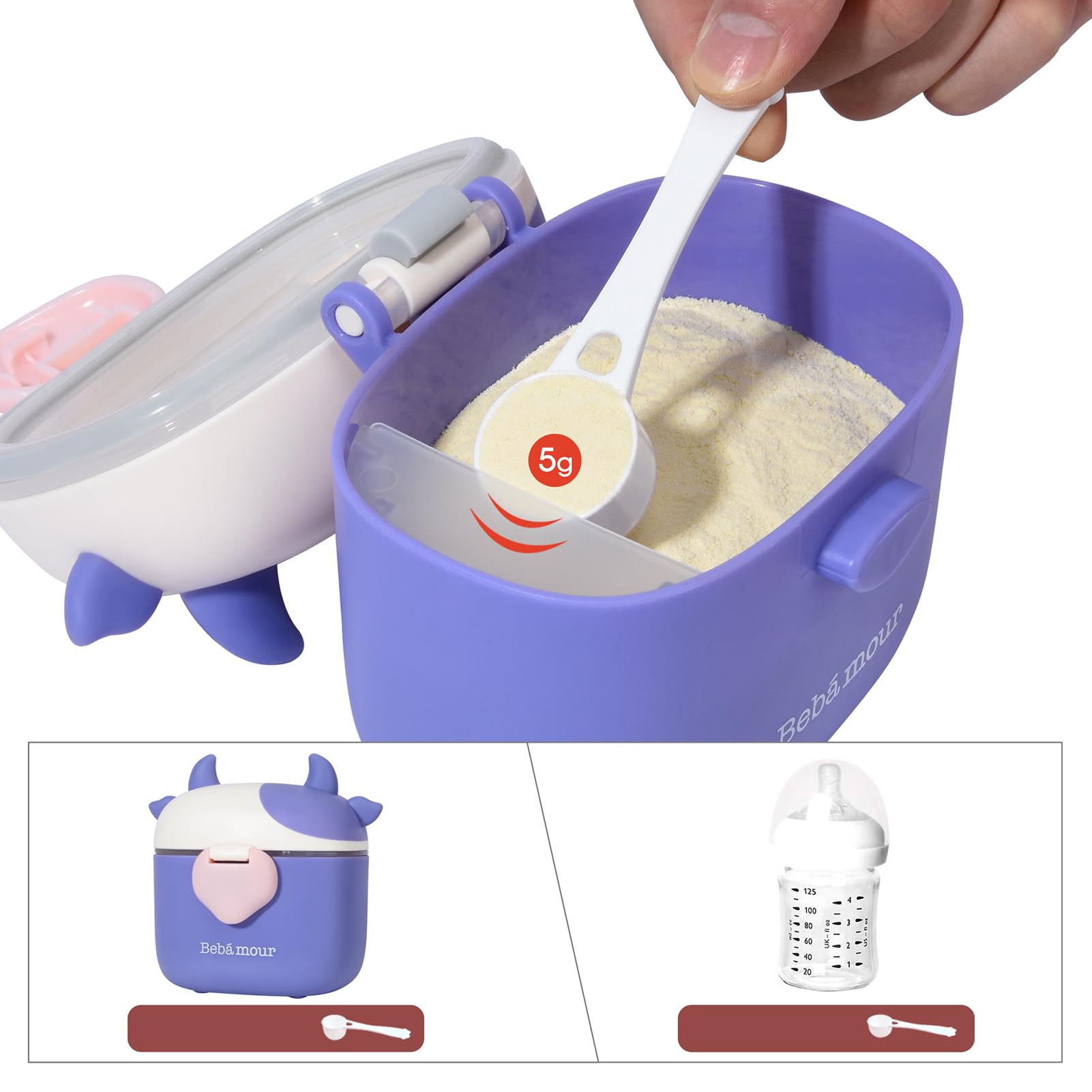 Bebamour safety material is non-toxic and odorless for baby storage.