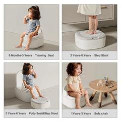 Bebamour soft cushion provides comfortable seating for little learners.