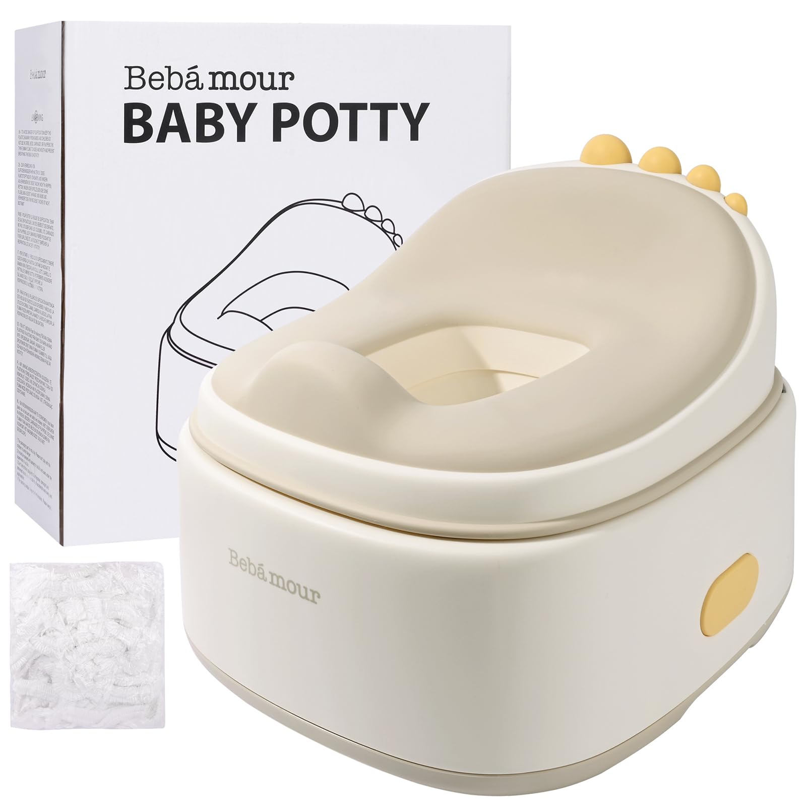 Bebamour step-stool-for-kids helps reach the toilet with confidence.