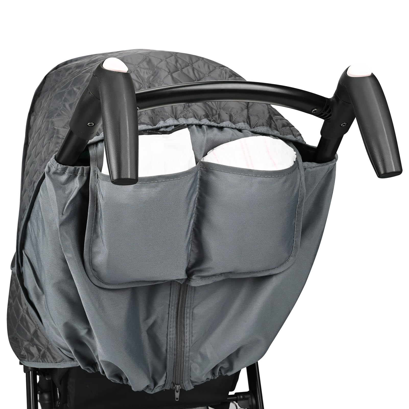 Bebamour all-round protection from rain, wind, snow and dust.