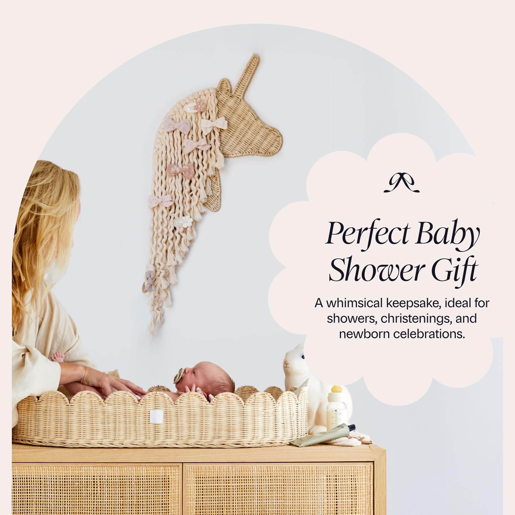 Baby shower gift idea that brings joy and functional organization.